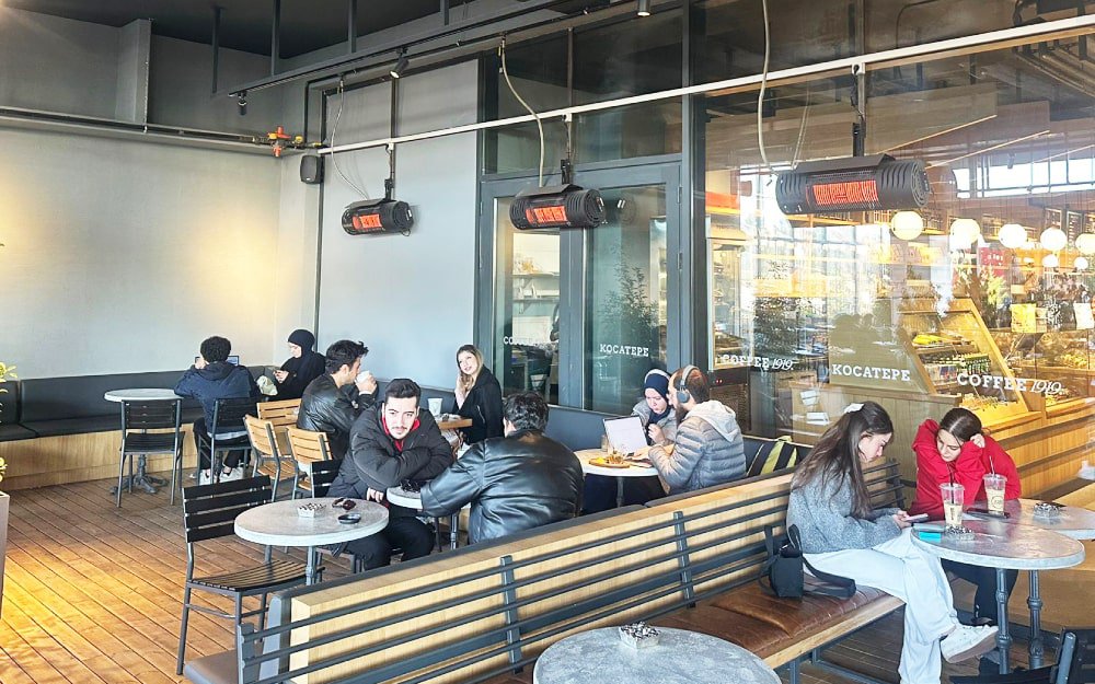 Açık Hava Isıtıcısı: Kafe ve Restoranlar İçin Enerji Tasarruflu Çözüm