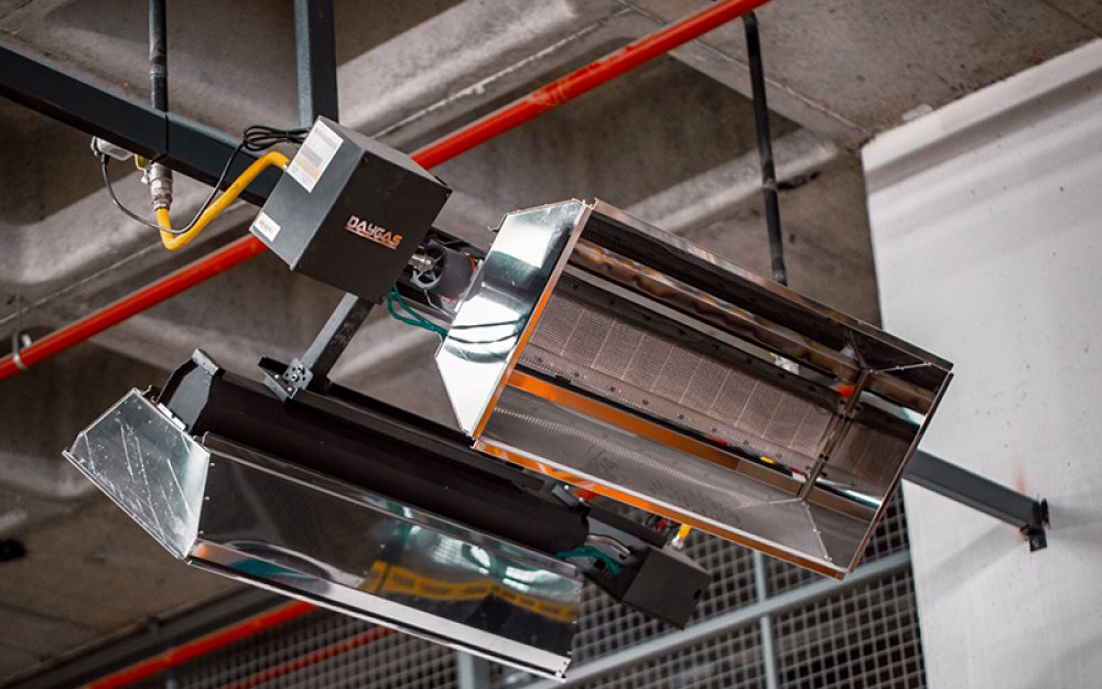 Daygas Endüstriyel Radyant Isıtıcı Özellikleri