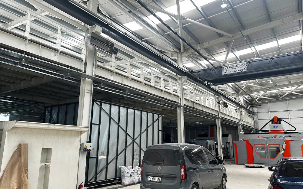 Daygas Radyant Isıtıcılarla Atölye ve Endüstriyel Alanlarda Verimli Isıtma Çözümleri