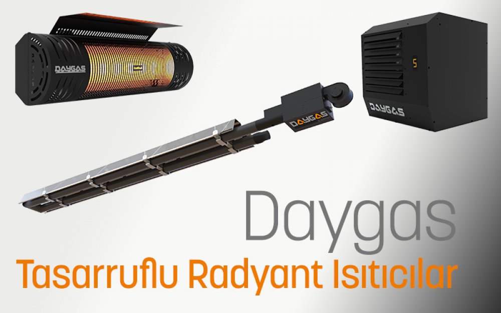 Daygas Tasarruflu Radyant Isıtıcılar