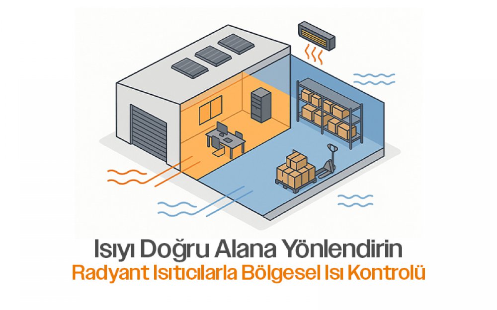 Radyant Isıtıcılarla Bölgesel Isı Kontrolü